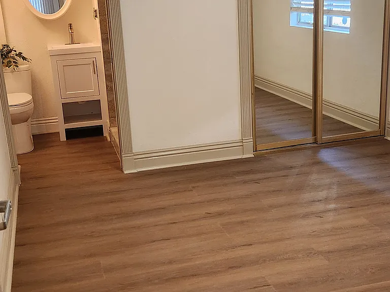Master bedroom and bathroom.
