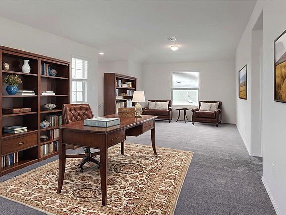 Virtually Staged Photo - Office/Flex Room