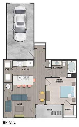 Floor plan Bangalow II