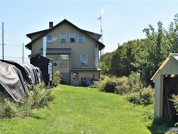 Back view of the farmhouse. Private!