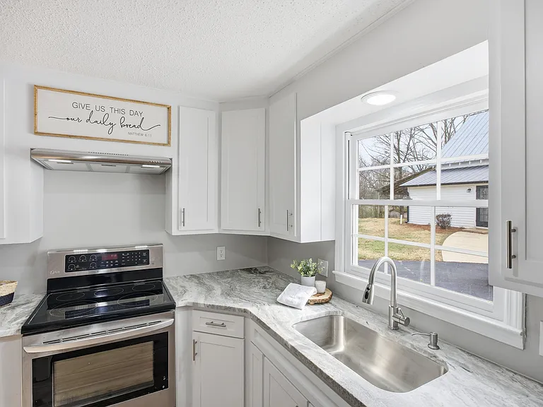 Kitchen view on the main level