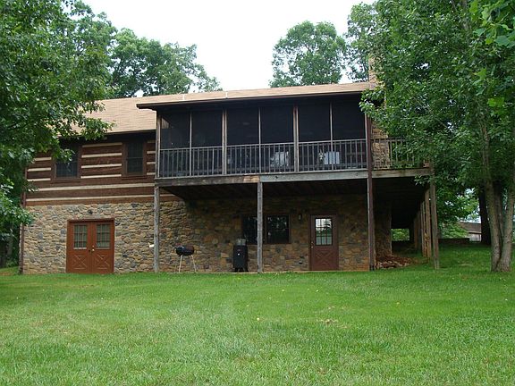 Back view of the house