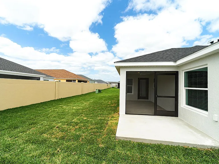 Private, fenced backyard_your personal outdoor retreat.
