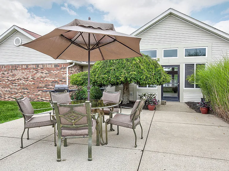 Community patio
