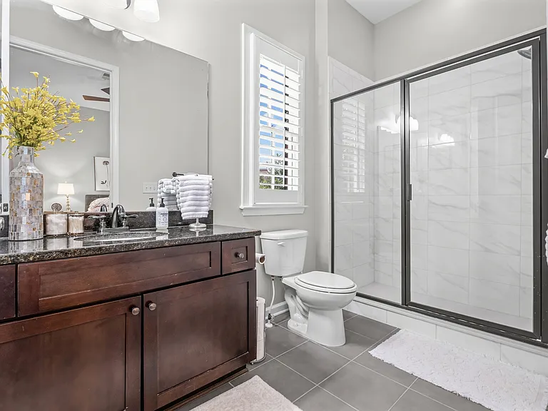 Upstairs guest bathroom
