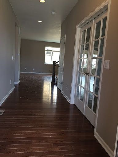 Front entry with spacious hallway