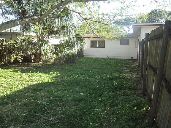 Large fenced-in back yard