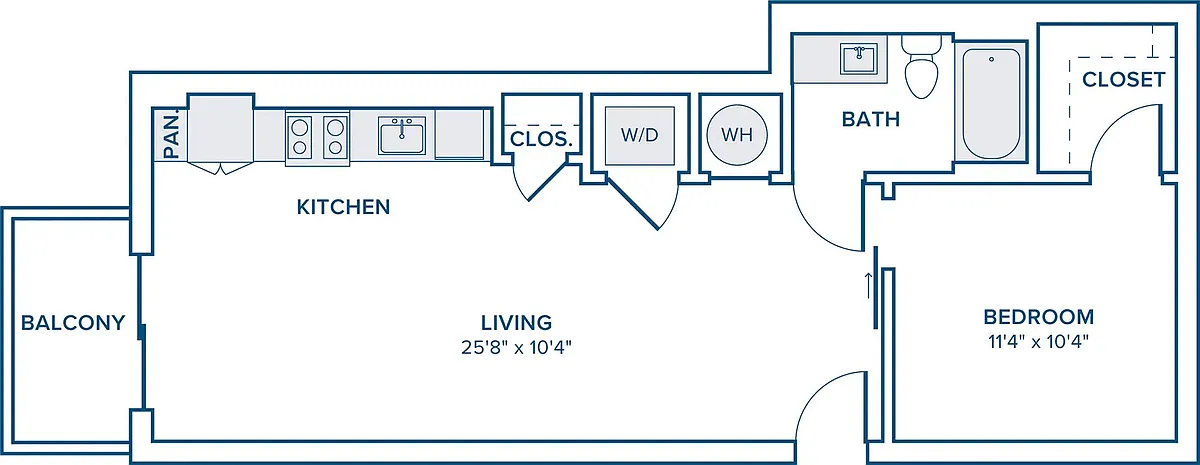 Floor plan A19