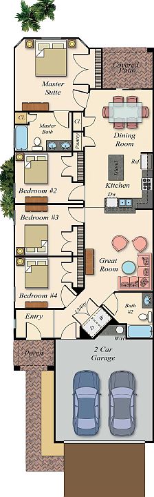 Floor Plan for Unit Available