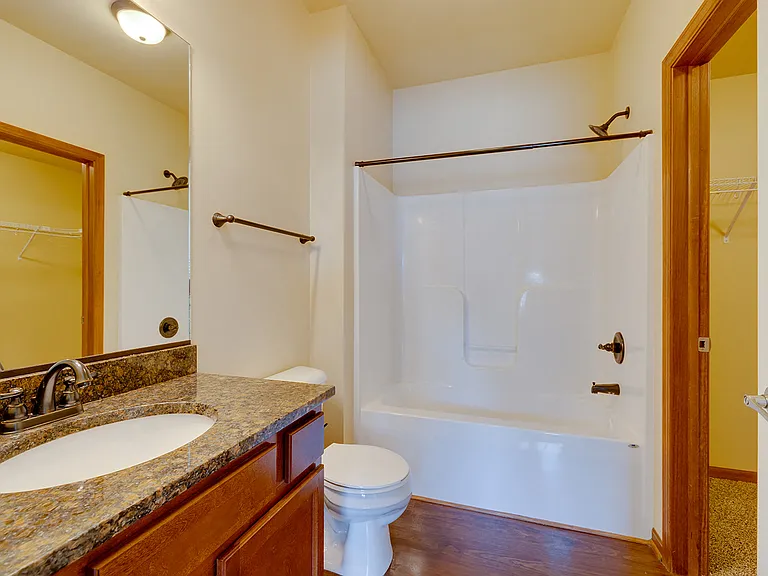 Three Bedroom A - 3 Bed / 2 Bath - 1,234 Sq.Ft.