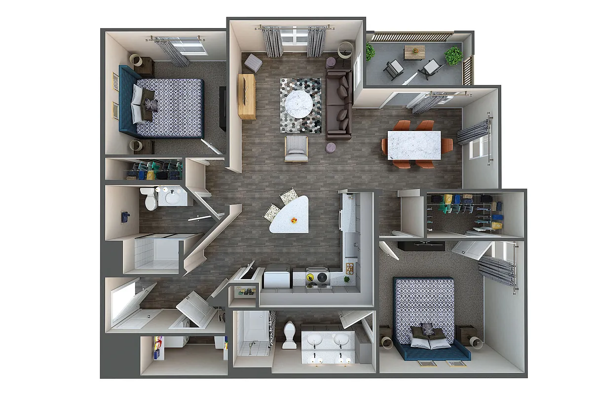 Floor plan B2