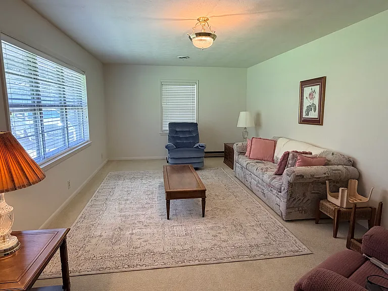Upstairs Living Room with Large Window