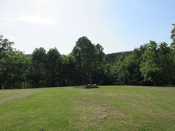 Facing back of property.