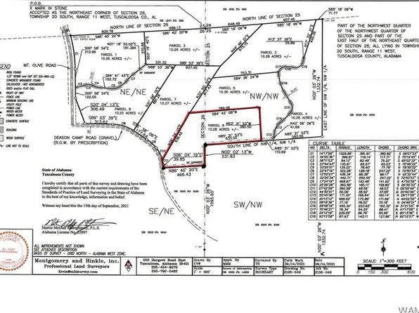 PARCEL 6 Deason Camp Rd, Coker, AL 35452