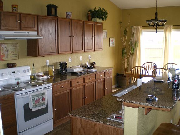 Large kitchen, Lots of storage.