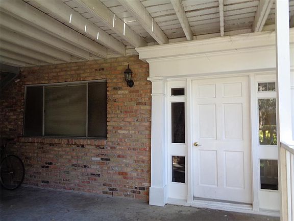 Entry door to access unit 111 inside to the left