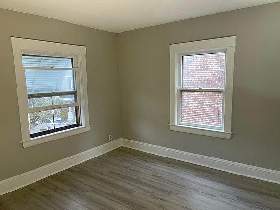 Bedroom with views of Owego Ave.