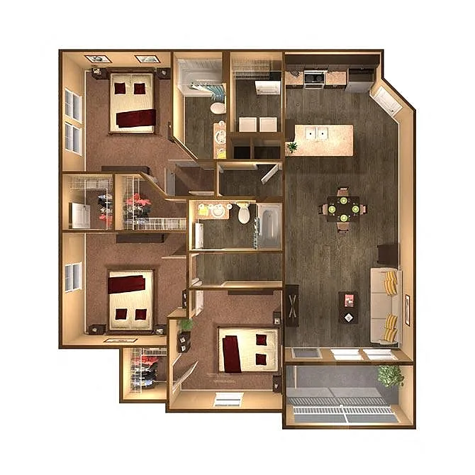 Floor plan Vista