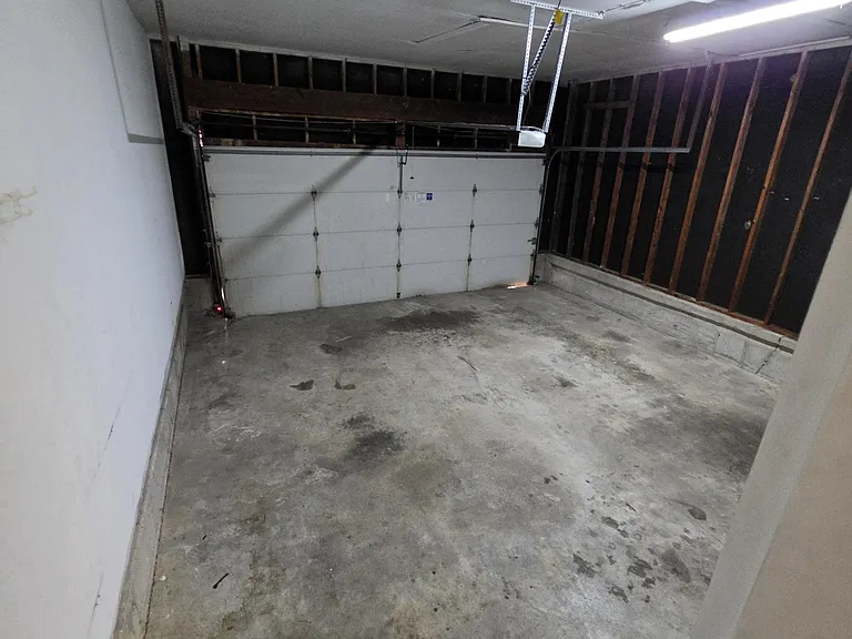 spacious garage