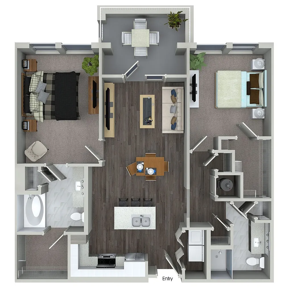 Floor plan B14