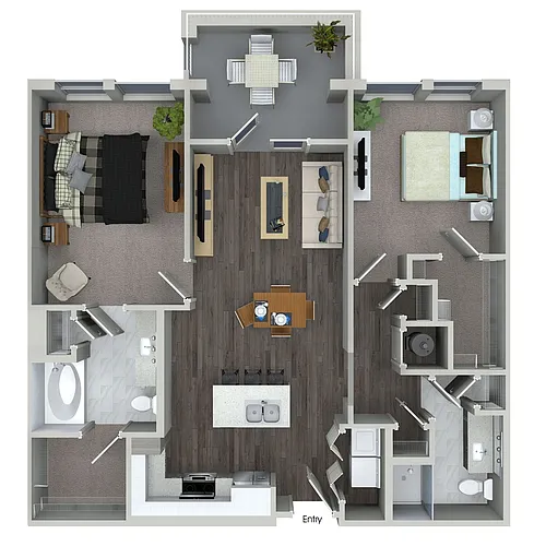 Floor plan B14