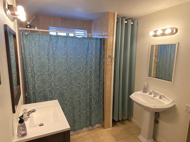 Bathroom with Two Sinks.