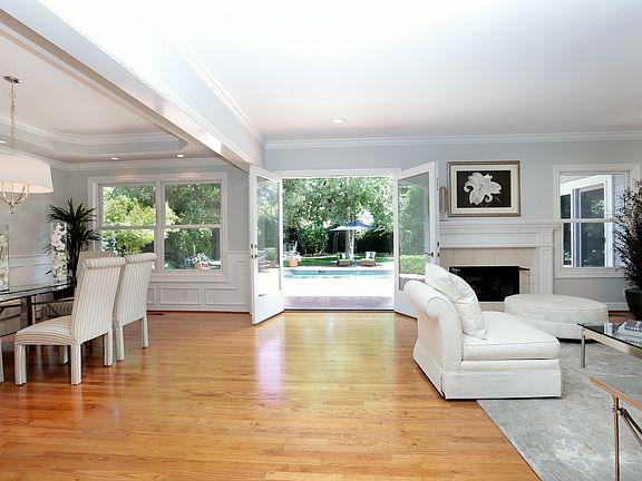 living room and dining room