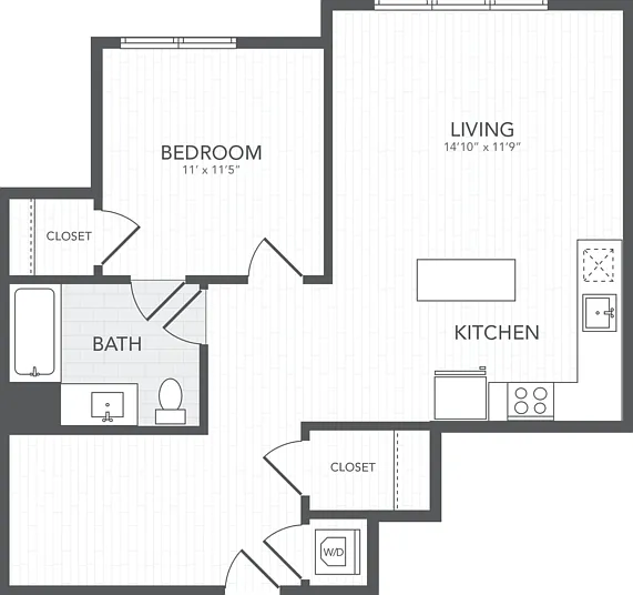 A7 + Den floor plan Cornerstone Westbury