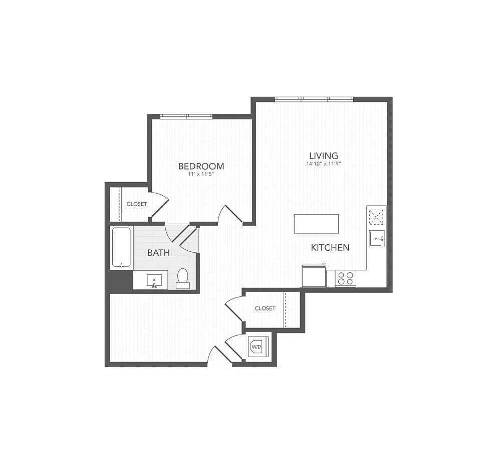 Floor plan A7 + Den