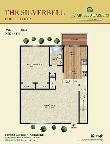 Floor plan Silverbell Lower