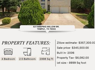 521 Weeping Willow Dr, Temple, TX 76502