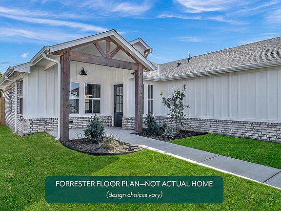 New Home Mustang OK- Forrester Plan