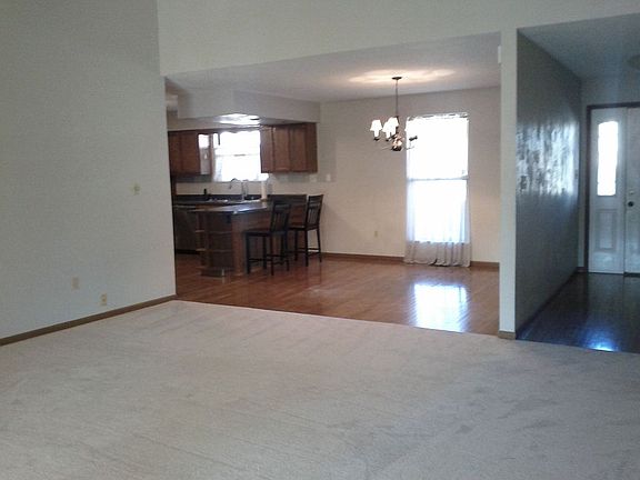 living room to kitchen