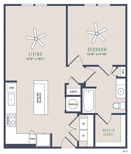 Floor plan A1