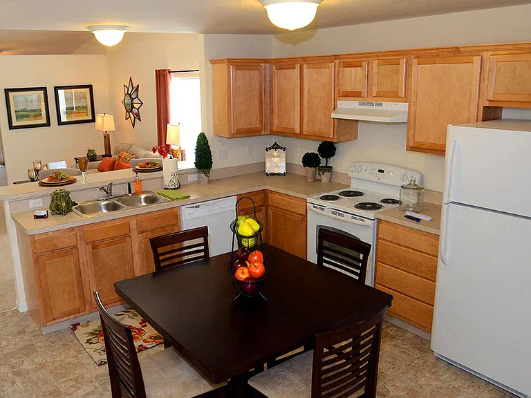 Spacious Kitchens with Breakfast Bar and Room for a Table
