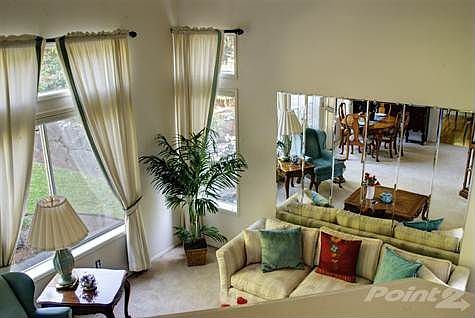 Living room from stairway landing