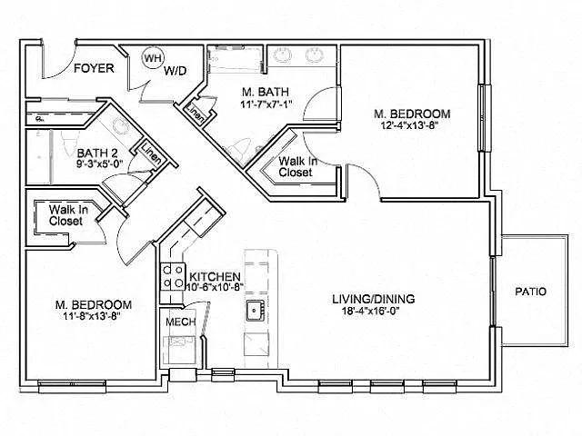 Floor plan ht1-b04