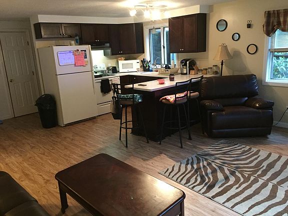 Kitchen and living area