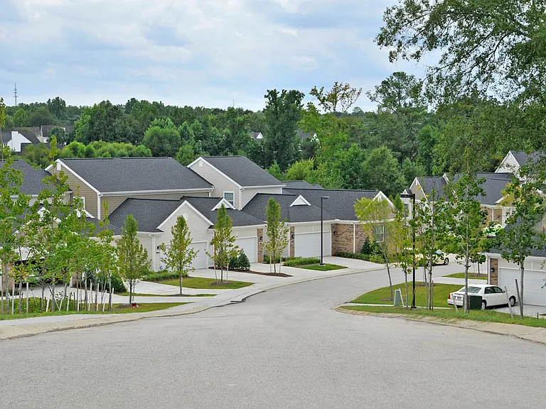 Driveway to Townhomes