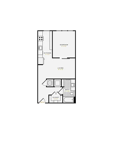 Floor plan The Rubel