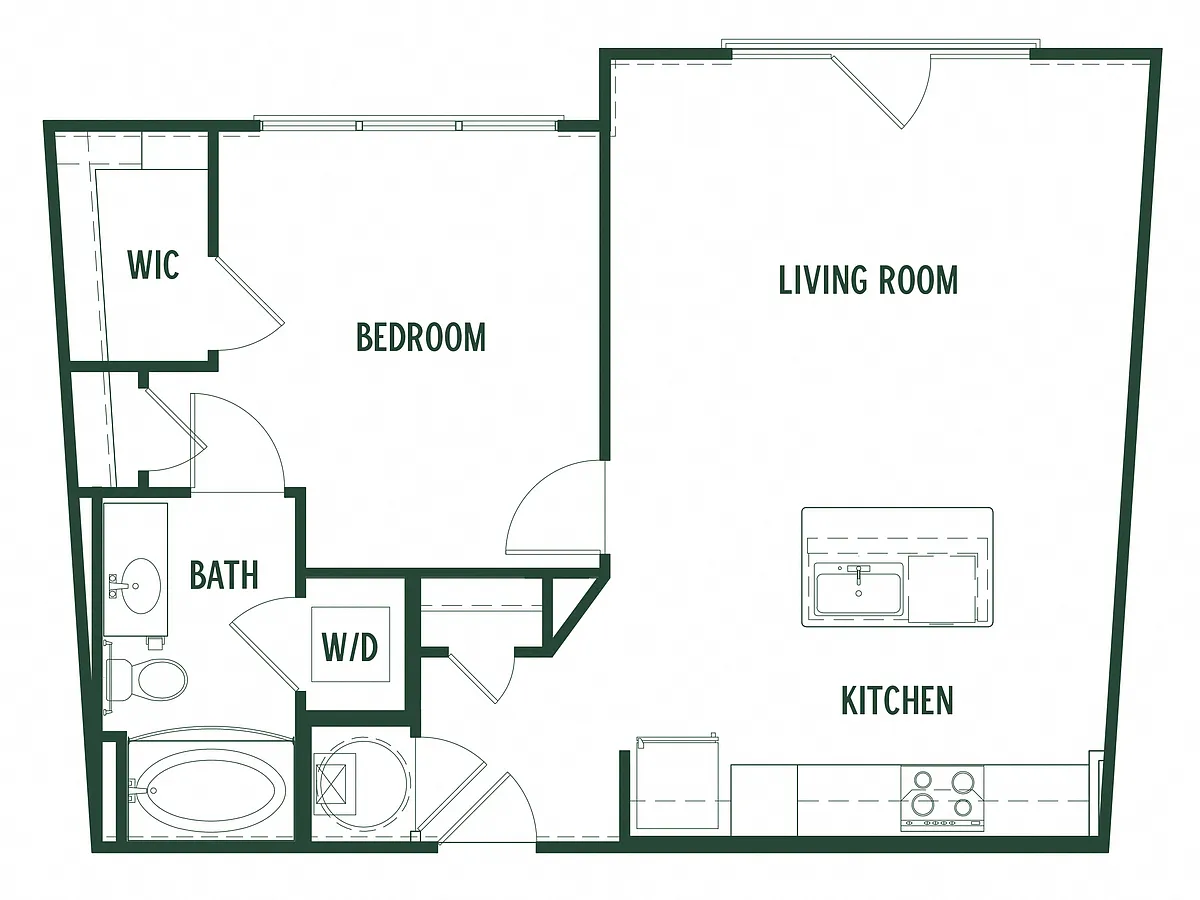 Floor plan Hawthorn