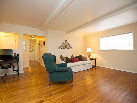 Wood flooring in living areas