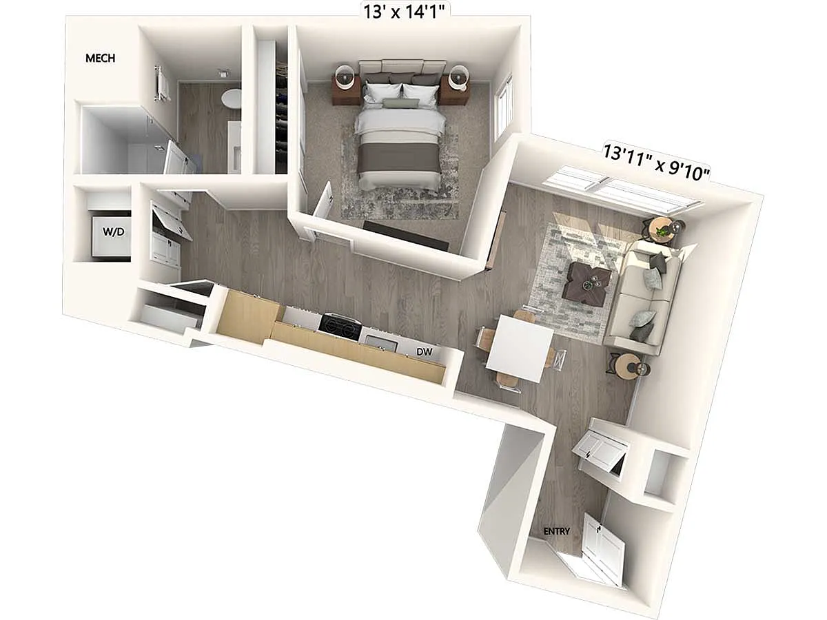 Floor plan A4a