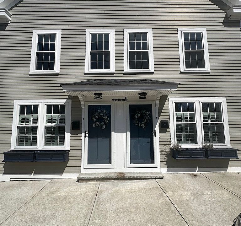 Exterior - Unit B is on the right-hand side when facing the house