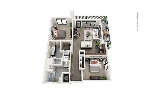 Floor plan Midrise B6