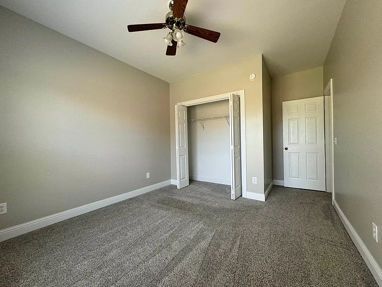 3rd Bedroom with view inside Closet