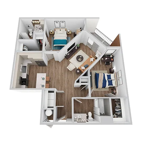 Floor plan B3