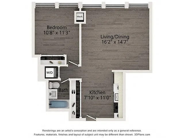 Floor plan A1 6 12