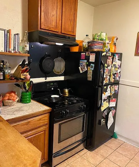 Upstairs kitchen