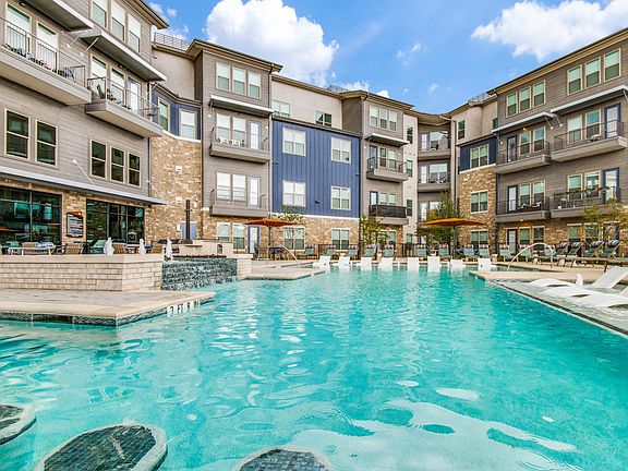 Resort-style pool and expansive sundeck
